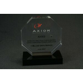 Lucite Octagon Embedment Award (4"x4"x7/8")